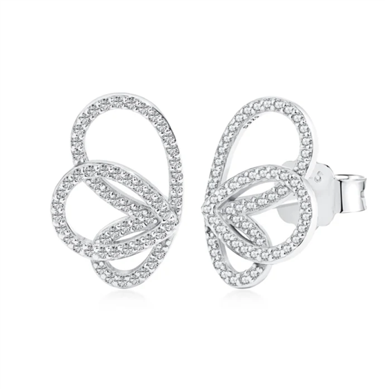 Pendientes CikOrefice Gioielli Mujer in Plata Cubic Zirconia EVLWR01 - EVLWR01